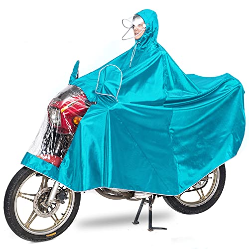 Poncho impermeable unisex para bicicleta y motocicleta miniatura 1