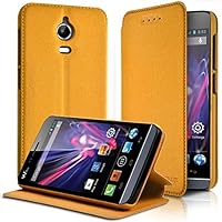 Seluxion - Cover con patta per LG F70, LG G3, Wiko Wax 4G, Wiko