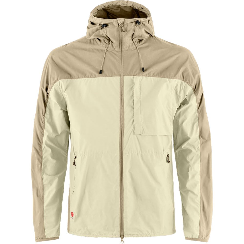 FJALLRAVEN 82606-113-118 High Coast Wind Jacket M Jacket Men's Chalk White-Fossil Size XL