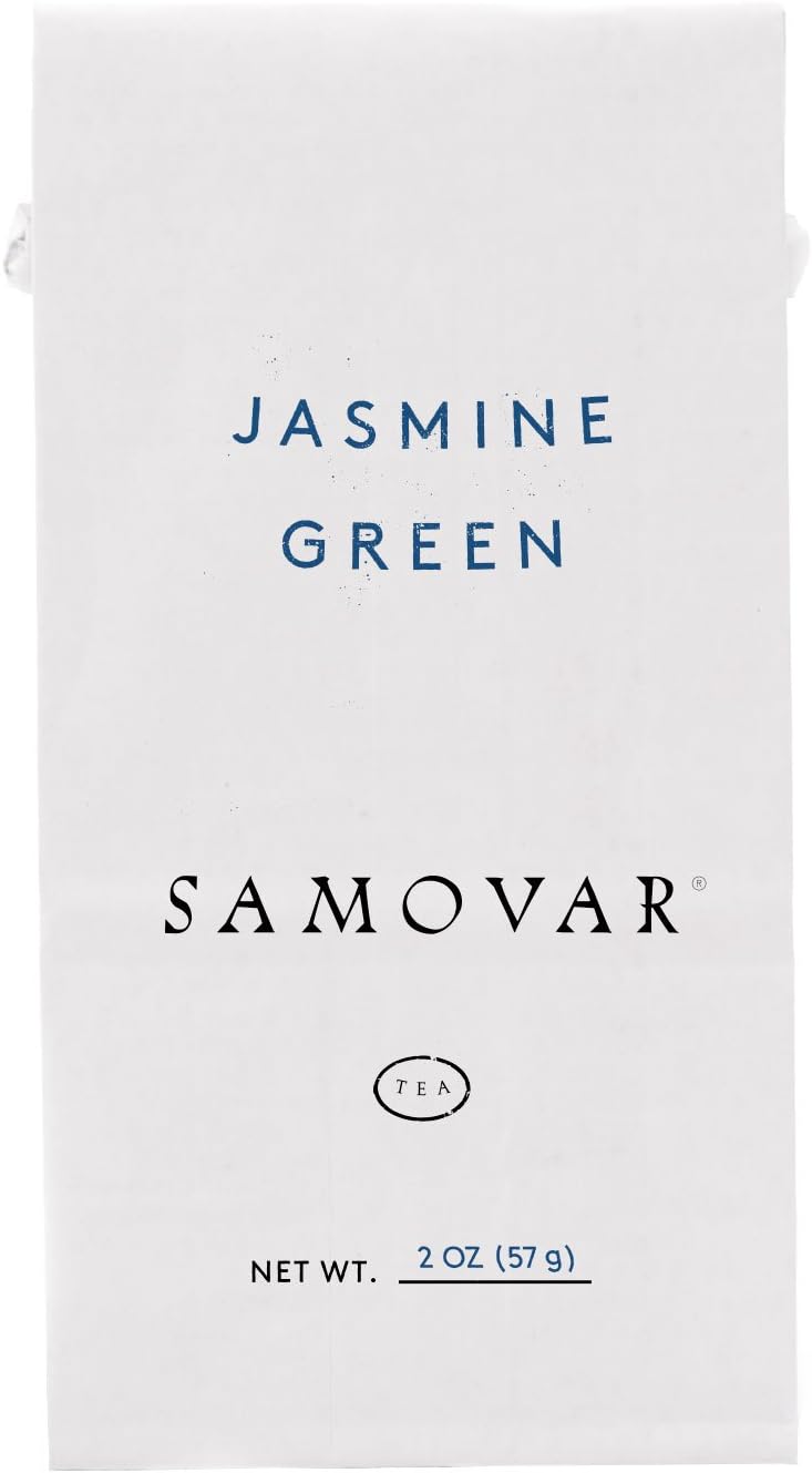 Samovar Tea Lounge Jasmine Green Tea, Organic, 2 Ounce