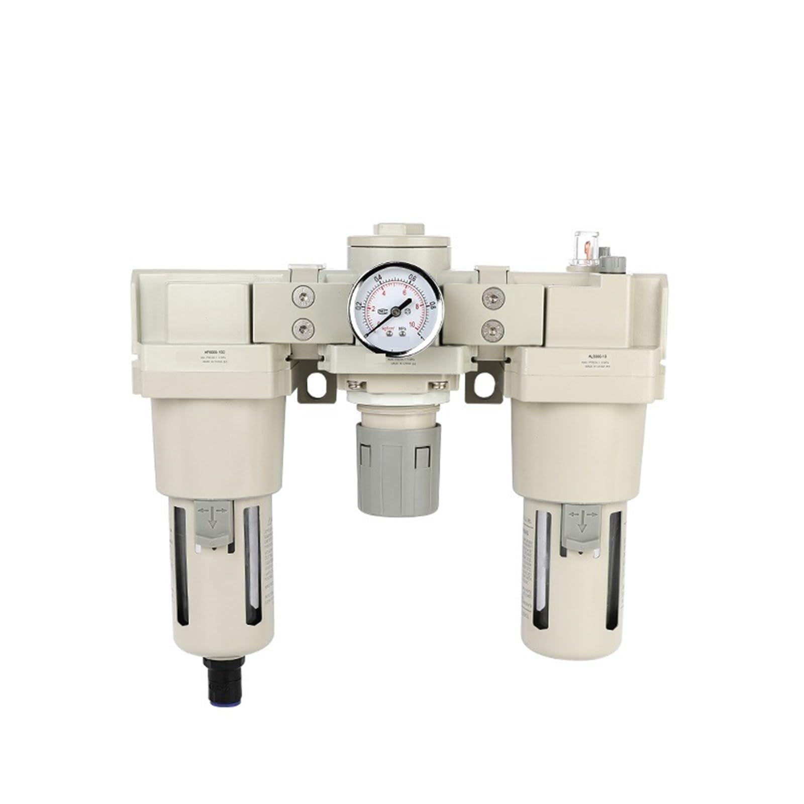 Jwvialel Ac4000-04 Ac4000 5000 Frl Pneumatic Air Filter Regulator Lubricator 1Pcs(Ac4000-04)