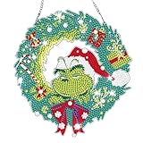 Photo Gallery kuaikely diy natale pittura diamante pendente, 5d natale diamond painting pendente, natale pittura diamante adulti bambini, per principianti porta parete finestra hanging decorazione(b) Photo Gallery kuaikely diy natale pittura diamante pendente, 5d natale diamond painting pendente, natale pittura diamante adulti bambini, per principianti porta parete finestra hanging decorazione(b)