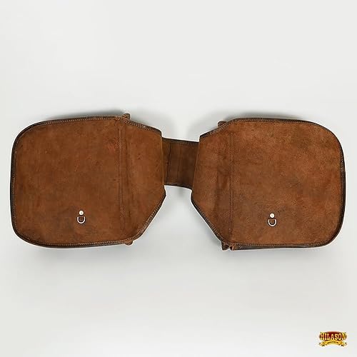 Miniatura 5 de HILASON Sillín de caballo de cuero para sendero