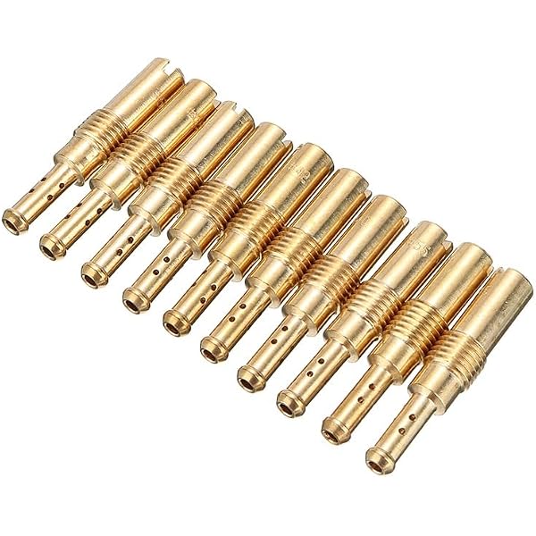 20pcs Carburetor Main Jet Kit with Slow/Pilot Jet Set Replacement Fit for PWK for Keihin for OKO for CVK Motorcycle Carburetor