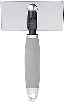 GermanHart Rasqueadeira Tamanho G Cabo Gel Para Pets para Cães, Grande, Cinza