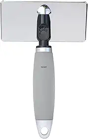 GermanHart Rasqueadeira Tamanho G Cabo Gel Para Pets para Cães, Grande, Cinza