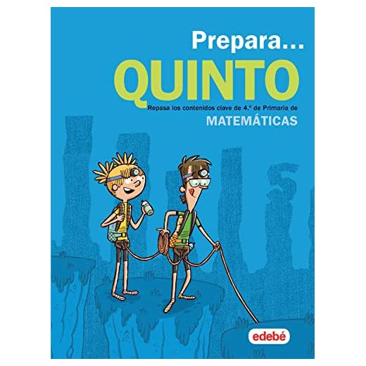 PREPARA MATEMÁTICAS 5: Repasa los contenidos clave de 4.º de Primaria de Matemáticas - 9788468341408 (CUADERNOS DE VACACIONES)