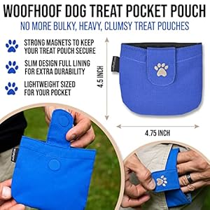 Dog-Treat-Pouch-Blue-Pocket-Sized-Training-Treat-Pouch-Lightweight-Dog-Treat-Holder-with-Magnetic-Flap-for-Stability-Perfect-Dog-Accessories-Made-of-Durable-Nylon-Machine-Washable - Cucciolini Doodles   Dog-Treat-Pouch-Blue-Pocket-Sized-Training-Treat-Pouch-Lightweight-Dog-Treat-Holder-with-Magnetic-Flap-for-Stability-Perfect-Dog-Accessories-Made-of-Durable-Nylon-Machine-Washable