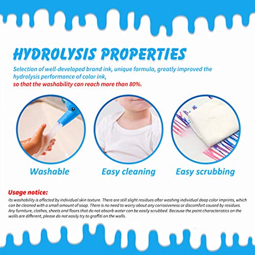 Sayeec 24 Assorted Colors Coloring Pens Washable Marker Set For Kids Art Marker Kit Children Drawing Pen Medium Point For Adult Coloring Books/Manga/Comic/Calligraphy/Sketching #TOP2