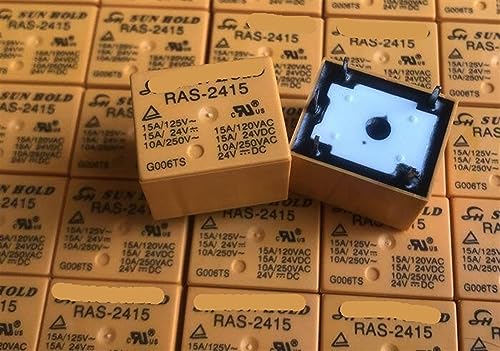 Relais 5 broches RAS-2415 24V pour circuits électroniques T73-1C
