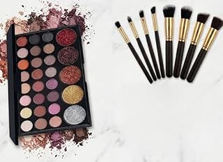 Eye Makeup Palette 29 Highly Pigmented Colors in Matte, Shimmer & Metallic Shades