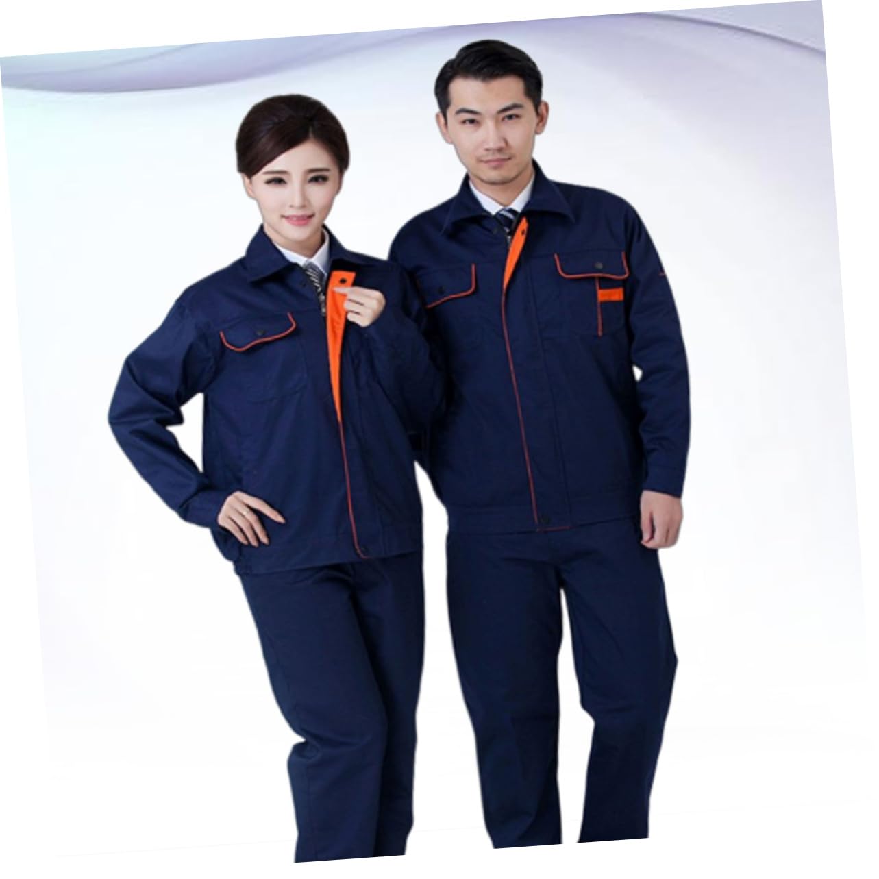 Housoutil Combinaison de Travail pour Soudeurs Vêtements de Protection Blouse de Soudage Uniforme Automne