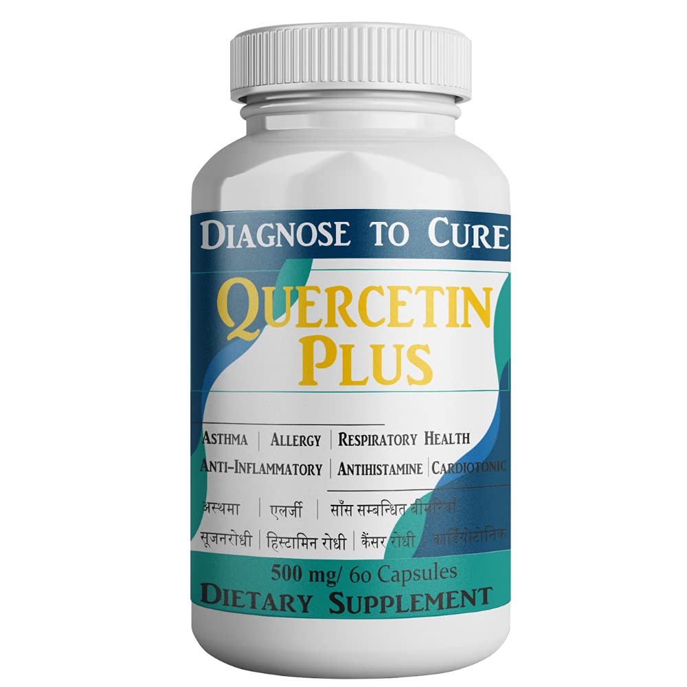 Diagnose to Cure Quercetin 95%, Bromelain 2400 GDU, Stinging Nettle Leaves extract & Vitamin C, 500mg Veg Capsules, 60 Counts, Pack of 1 (B094VTL7KZ) Amazon Price History, Amazon Price Tracker