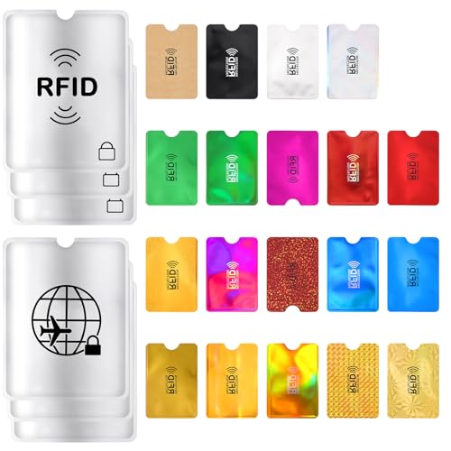 Oruola Credit Card and Passport RFID Blocking Set