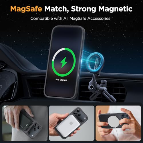 Image of Miracase for Translucent 18 Pro Max Phone Case, Deep Grey