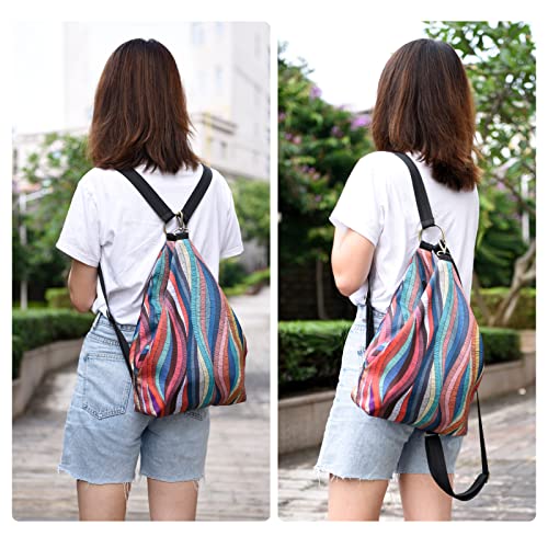 Black Butterfly Premium Backpack For Women, Bohemia Style Casual Daypack Backpack, Fashion, Light And Small (00-Multicolor) #TOP5