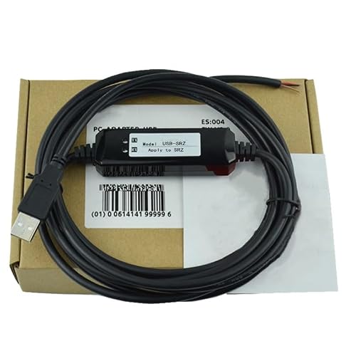 AIENSN USB-SRZ Applicable Module Temperature Controller Debug Cable Communication Cable Data Cable Programming Cable Download Cable Dual Chip Design Industrial Grade 3 Meter
