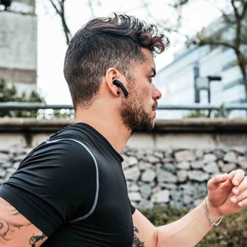 Image of Maxell Jelleez True Wireless Bluetooth 5.0 Earbuds + Rubberized Charging Case & Earbuds - Secure Comfort Fit - IPX4 Sweat Resistance - 9-Hr Playtime - Enhanced Bass - Black (199460)