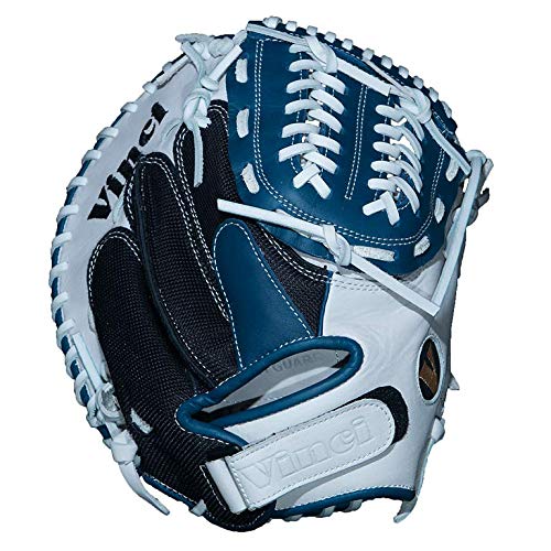 Vinci Mesh Series JCV34 Blue & White with Black Mesh 34