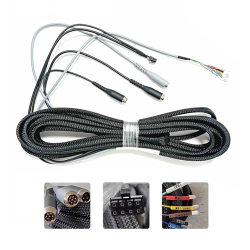 Image of CQWY Laser Welding Machine System Connection Cable for SUP 20 /21 /23 Handheld Laser Welding Control Signal Cable (Three-plug Control Cable 10M)