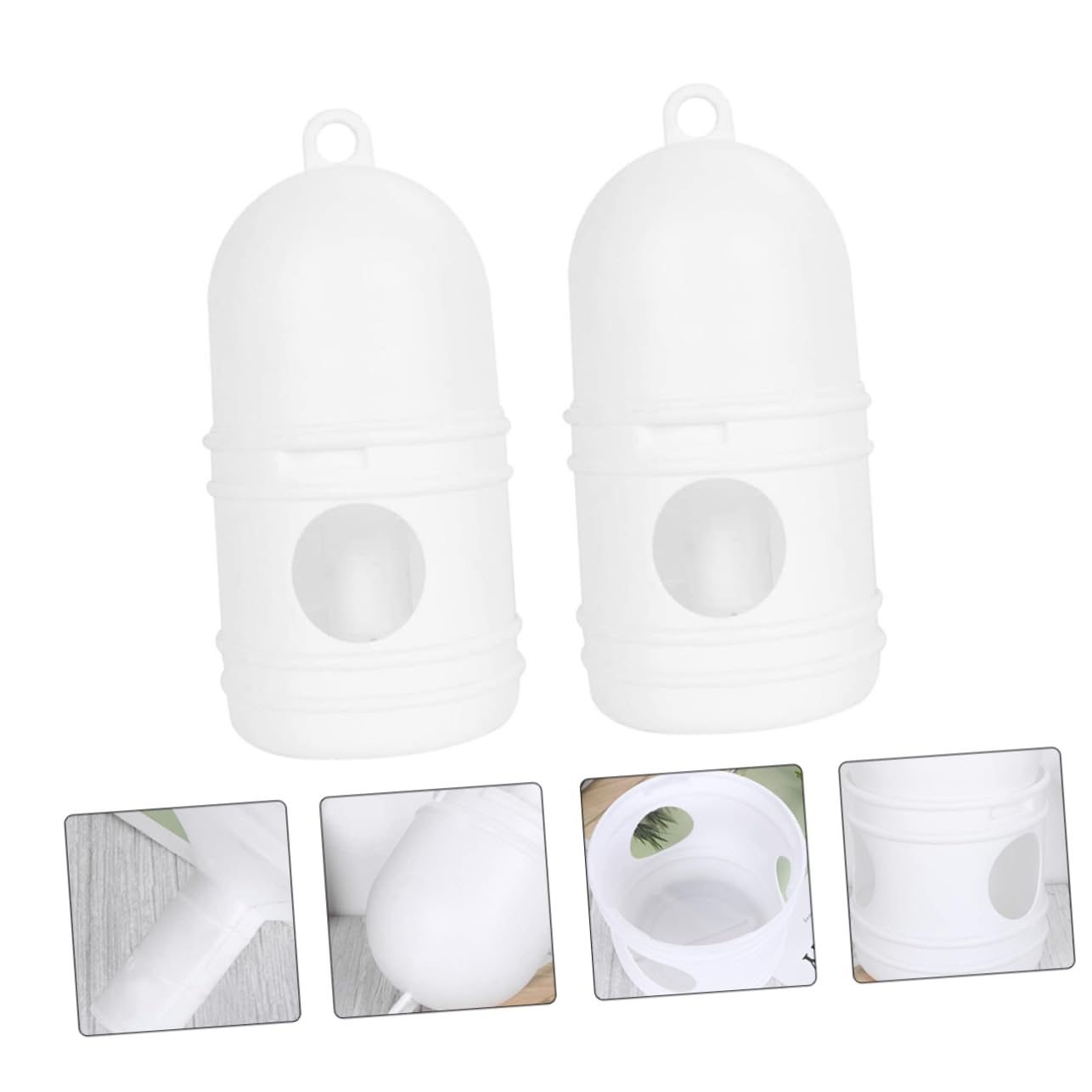 VANZACK 4 Piezas Bebedero para Palomas Taza De Agua para Pájaros Bebedero Automático para Pájaros Bebedero para Patos No Bebedero para Pájaros Bebedero para Periquitos Bebedero para