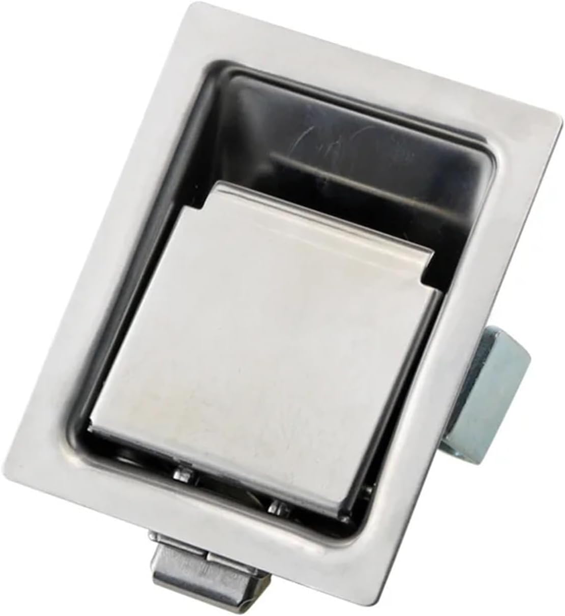 Industrial Stainless Steel Safety Cabinet Lock for Electrical Panel Tool Distribution Box Truck Trailer Door Embedded Key Type(with Lock)