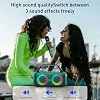 SHIDU 60W Portable Bluetooth Speaker with Wireless Microphone Party Microphone and Speaker Set for Outdoor, Bluetooth Boombox with 5 Lights /3 Sound Effects/UHF Microphone/Deep Bass/TF/U-Disk