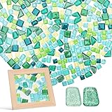 Utilisations multiples : convient aux murs, aux sols, à la décoration intérieure et à d’autres applications. les carreaux permettent d’ajouter une touche d’élégance et de couleur. fournitures pour vitraux et mosaïques