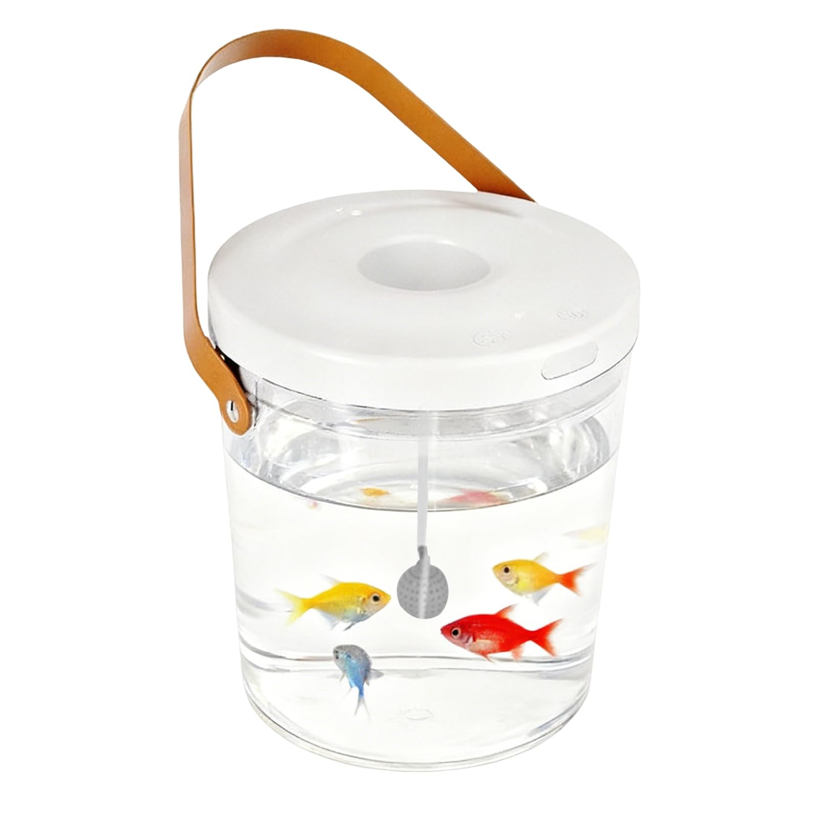Récipient à poisson sans bruit avec lumière led et batterie pour la pêche