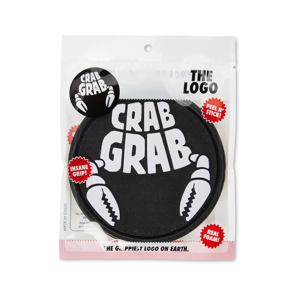 Amazon | 【CRABGRAB】クラブグラブ THE LOGO ロゴ デッキパッド 滑り