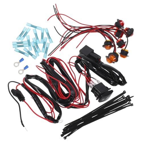 Kit clignotant UTV/ATV 12V haute visibilité à 8 lampes ambrées pour quad