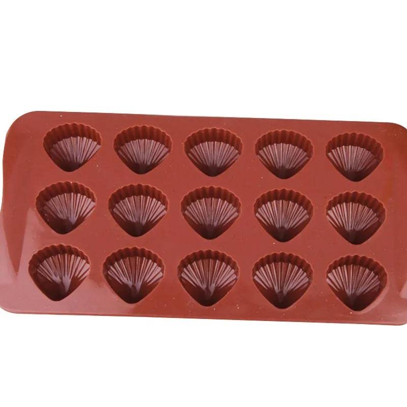 Onlineforu lTD Shell Shape Chocolate Mould, Wax Silicone Mould by