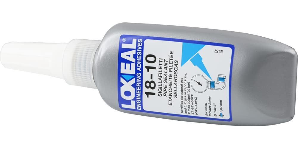 Fittingteile - Loxeal 18-10 Guarnizione per filettatura anaerobica frenafiletti (Contenuto: 250 ml)