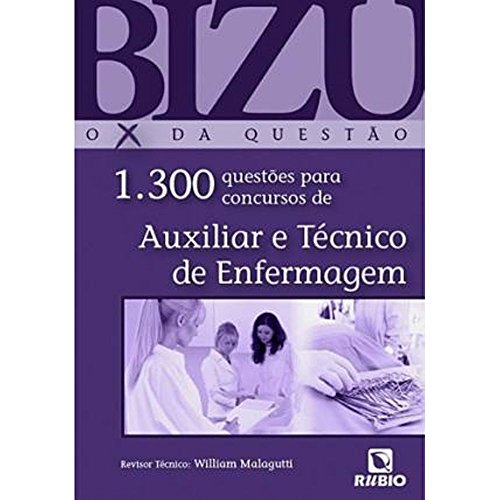 1.300 questões para concursos de auxiliar e técnico de enfermagem