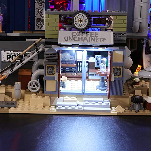 BRIKSMAX Led Beleuchtungsset für Lego Apocalypseburg, Kompatibel Mit Lego 70840 Bausteinen Modell - Ohne Lego Set – Bild 4