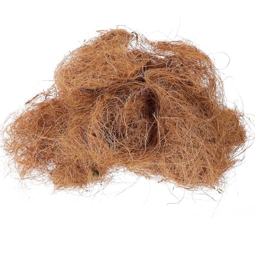 HINTRMENT Estera de Fibra para Macetas 100 G, Mantillo Vegetal Transpirable para Sustrato de Plantas, Adecuado para Jardinería en Interiores y Exteriores