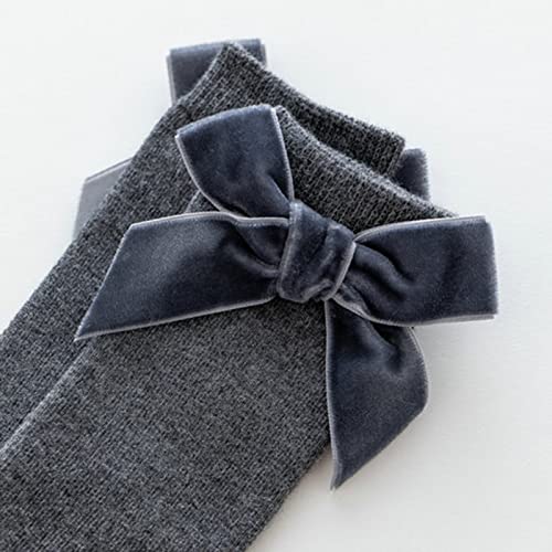 Baby Girls Knee High Socks Cotton Uniform Socks Tube Ruffled Stockings Newborn Infant Girls Length Socks3