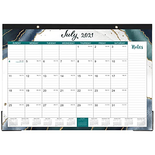 2021-2022 Desk Calendar - 18 Monthly Desk/Wall Calendar 2-in-1,16.8