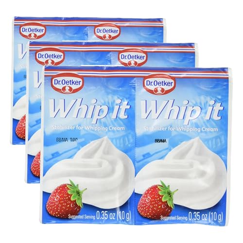 Dr. Oetker Whipped Cream Stabilizer, 0.35 Ounce, (Pack Of 6)