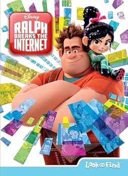 Hardcover Disney - Wreck it Ralph 2 Ralph Breaks the Internet - Look and Find - PI Kids Book