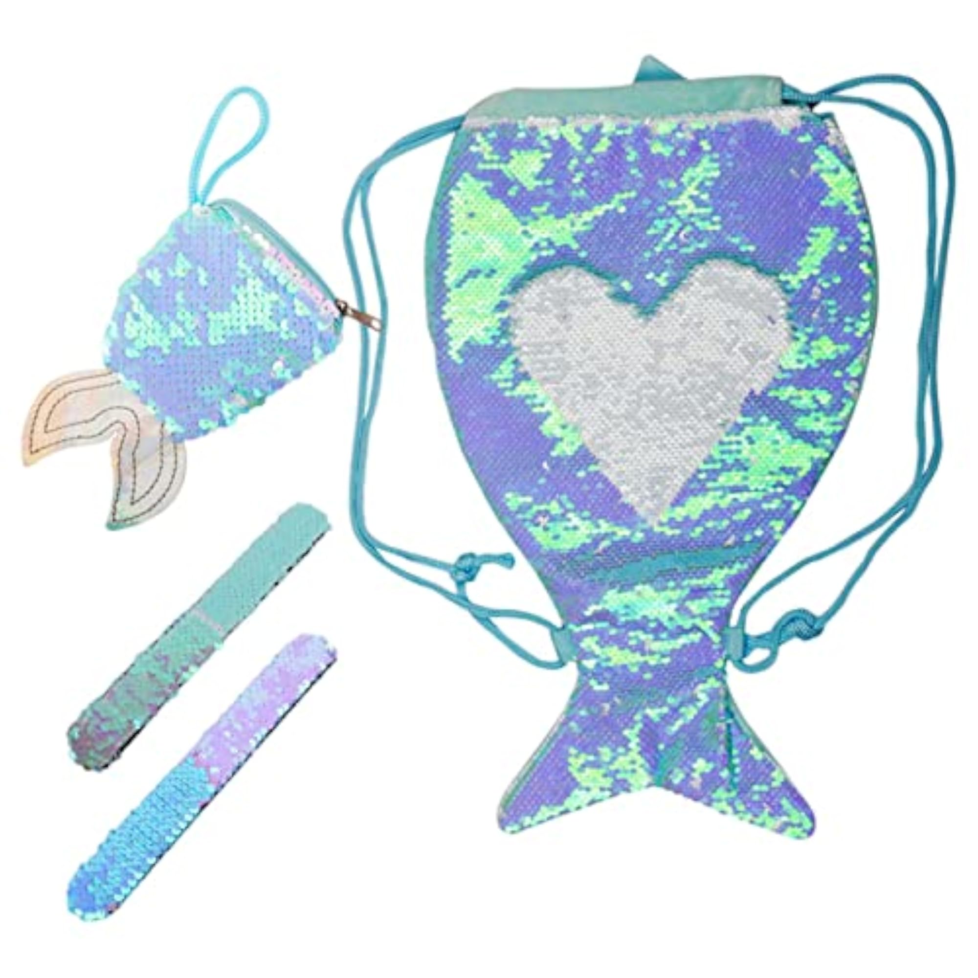 Reusable Drawstring Bag for Girls, Gift Storage for Sports