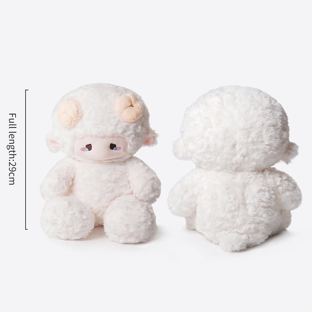 ZEIO 11.4 Inch Sheep Plush Toy, Super Soft Sheep Stuffed Animal, Cute Lamb Stuffed Animal, Gift for Kids and Adults（Pink）