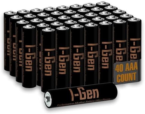 I-Gen A115 Ultra Alkalin AAA İnce Kalem Pil 40'lı Paket LR03 1.5V - Görsel 1