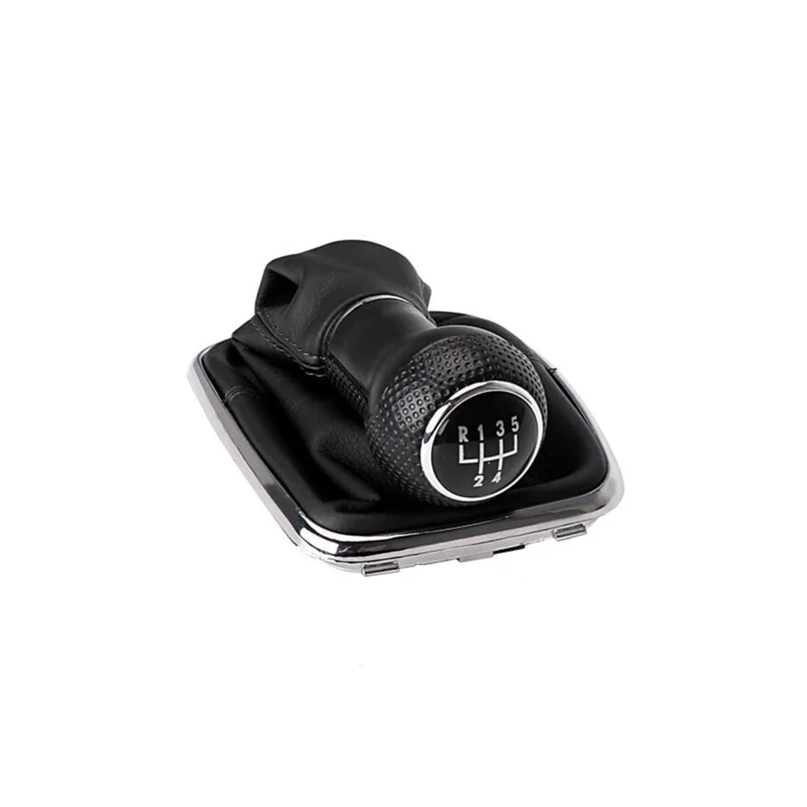 WYLWSHA Shift Gear Knob Cover for VW for Golf 4 IV for MK4 for GTI for R32 for Bora for Jetta 1999-2004 5 Speed Gear Shift Knob Lever 23mm(5 Speed Type 1)