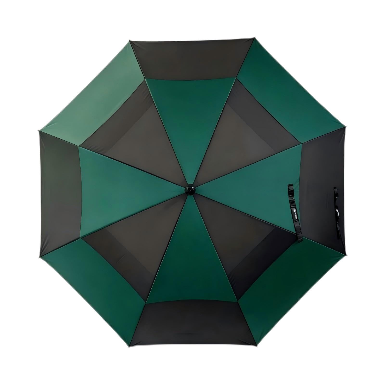 ZOMAKE Golf Umbrella Windproof and Rainproof Large (68 in-Black/Green) — image 1