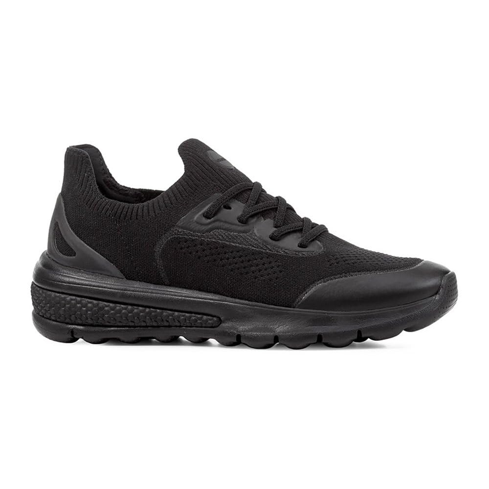 Geox Women's D Spherica Actif C Trainers, Black, 2.5 UK