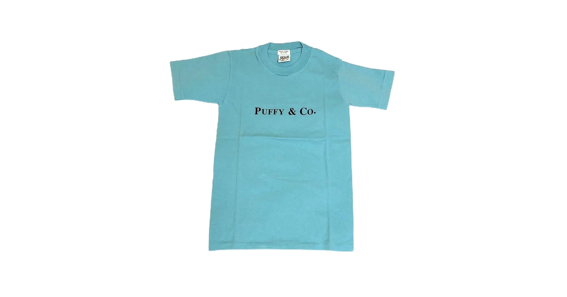 Amazon.co.jp: PUFFY パフィ ティファニーカラー Tシャツ サイズS : ホビー Amazon.co.jp: PUFFY パフィ ティファニーカラー Tシャツ サイズS : ホビー
