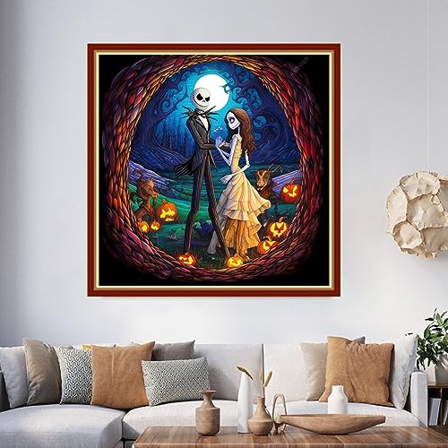 Image of Foxhool Beginners Cross Stitch Kits Stamped Full Range of Embroidery Kits for Adults DIY Cross Stitches kit Embroidery Patterns for Needlepoint kit