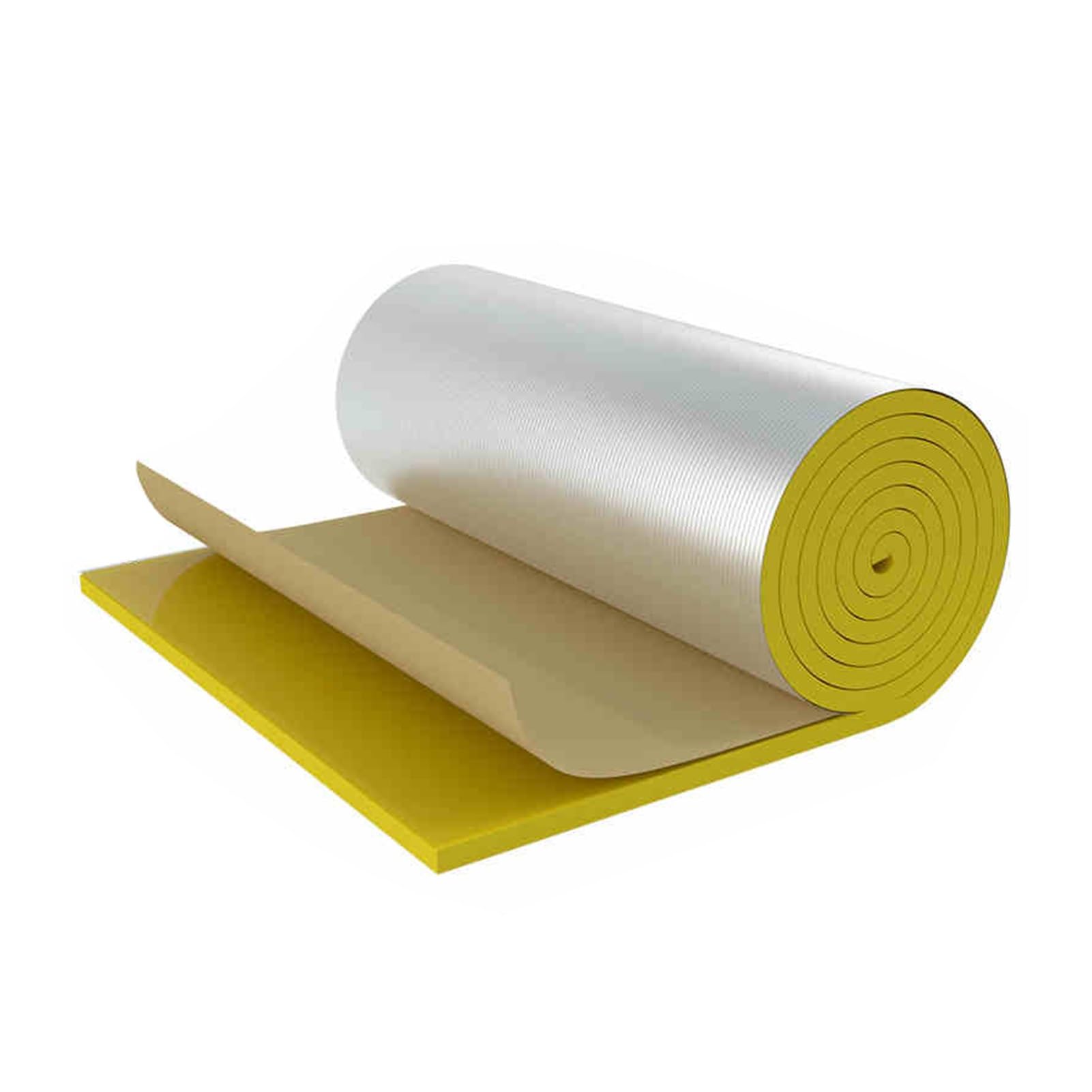 Izolacyjna bawełniana samoprzylepna folia aluminiowa, dźwiękoszczelna warstwa bawełny, grubość 20 mm, do samochodu, mebli, ochrona szczeliny (biała, grubość 20 mm