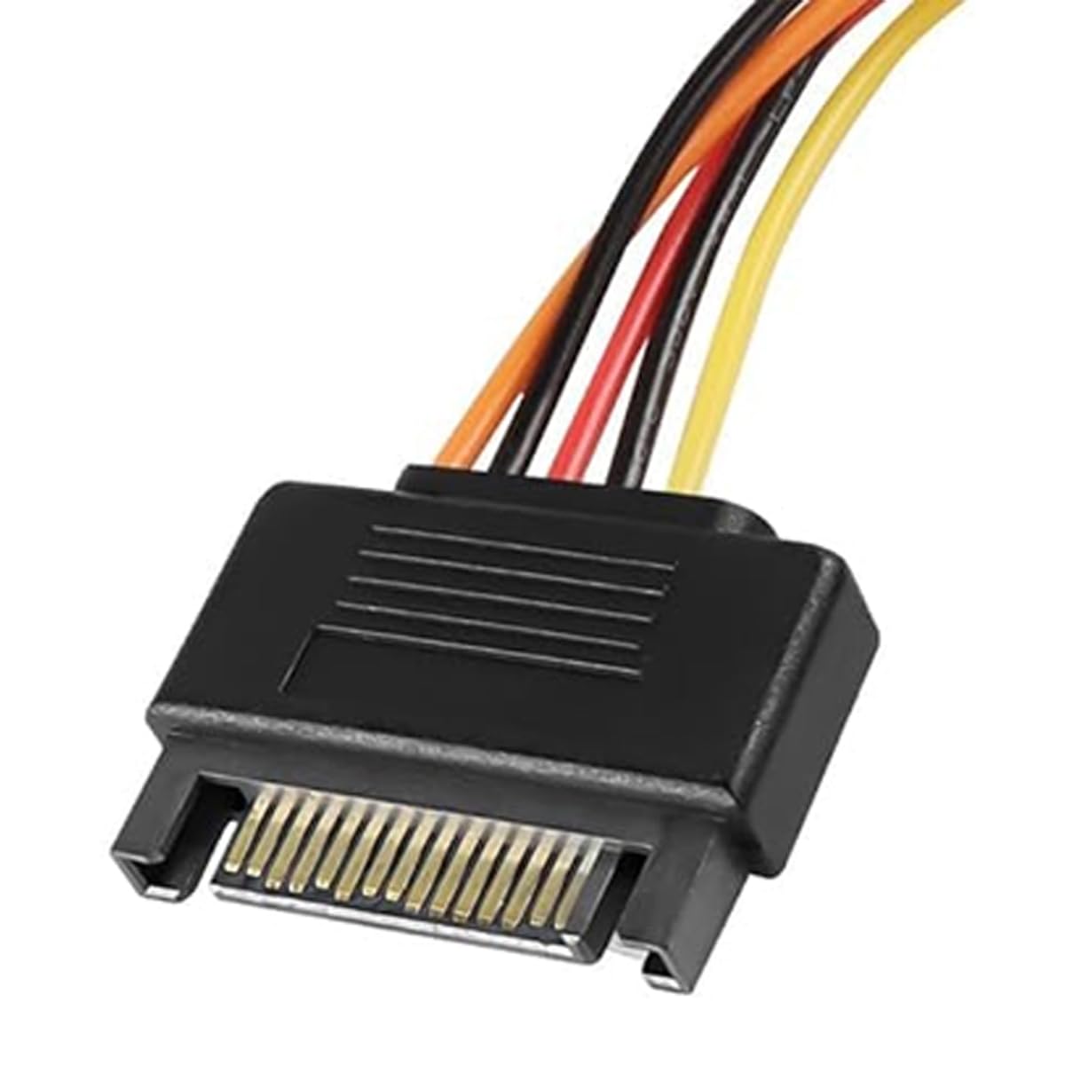 Wewnętrzny serwer NVMe SSD Kabel Mini SAS HD SFF-8643 do SAS 8639 12 Gb/s z 15-pinowym zasilaniem SATA (kabel 50 cm)